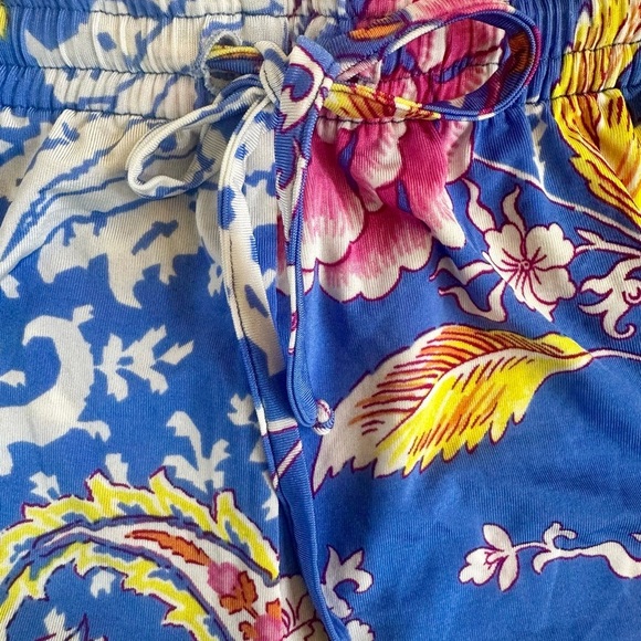 Etro Milano Floral Drawstring Shorts Size Large Excellent Condition! - Picture 7 of 10